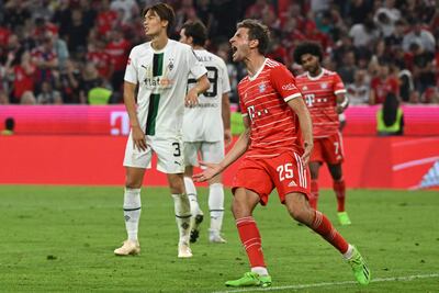 Bayern Munich y Borussia Moenchengladbach igualaron en Alemania