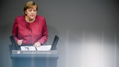 Angela Merkel.