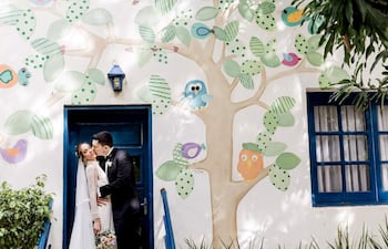 Se casaron Alexia Estaque Skaf y Matías Friedmann Narvaja.