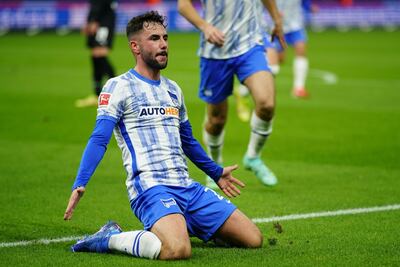 Hertha Berlín logró la victoria en la Bundesliga