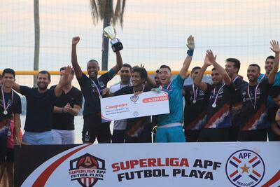 Presidente Hayes conquistó la cuarta etapa de la Superliga de Fútbol de Playa.