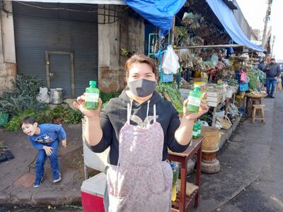 Venta de carrulim en el Mercado 4.
