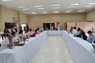 Los sampedranos expusieron las precariedades en el sistema sanitario local.