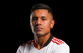 Antonio Galeano, jugador paraguayo de Sao Paulo.