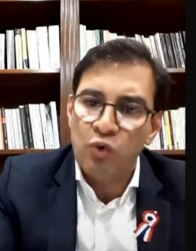 Silvio “Beto” Ovelar, cuya esposa gana más de 100 millones en Itaipú, dijo que la ley violaba la Constitución y el tratado.