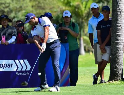 Fabrizio Zanotti avanzaba firme saboreando el oro a falta de 2 hoyos, luego de liderar todo el certamen. En el fatídico hoyo 17 cometió doble bogey y cedió ante el argentino Jorge Fernández.