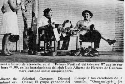 Primer Festival del Takuare’ẽ.