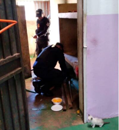 Procedimiento en el pabellón del clan Rotela de la Penitenciaría de PJC.