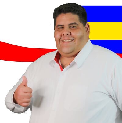 El concejal colorado Arnaldo Baeza.