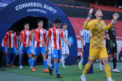 Paraguay empató sin goles ante Argentina en la tercera fecha del hexagonal final del Sudamericano Sub 17.