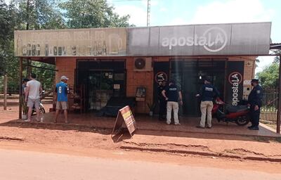 El intento de asalto ocurrió este mediodía, a unos 3.000 metros de la ruta PY02.