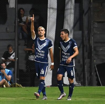 Antonio Oviedo, autor de uno de los goles en la victoria de Ameliano.