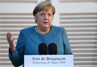 La canciller alemana Angela Merkel.