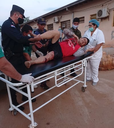 Tras ser herido, Carmelo Rubén Britos Escurra fue auxiliado y derivado al Hospital del Trauma, donde falleció horas después.