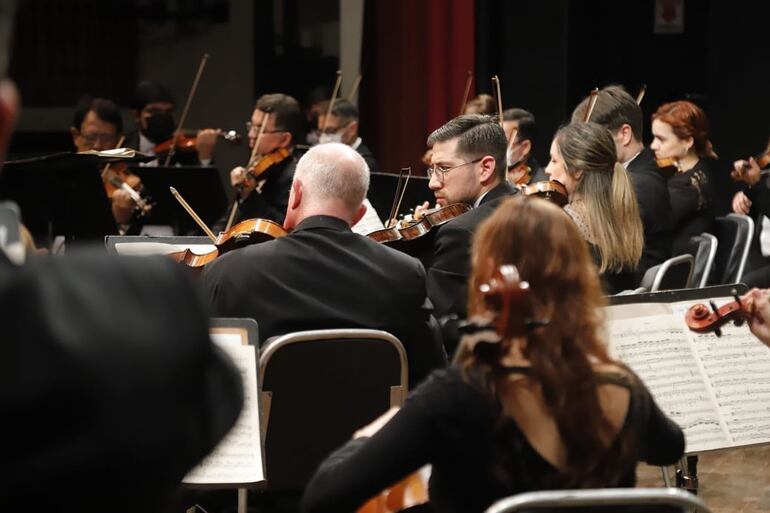La OSCA ofreció una gran actuación también en la primera parte.