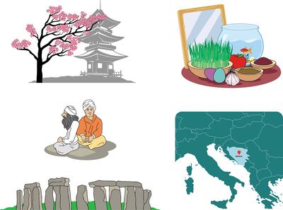 Celebraciones de la primavera
en el mundo (1)