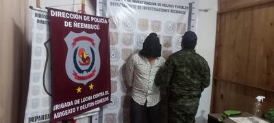 Lucas Ramón Benítez Cristaldo, detenido supuesto autor del intento de homicidio en grado de tentativa.