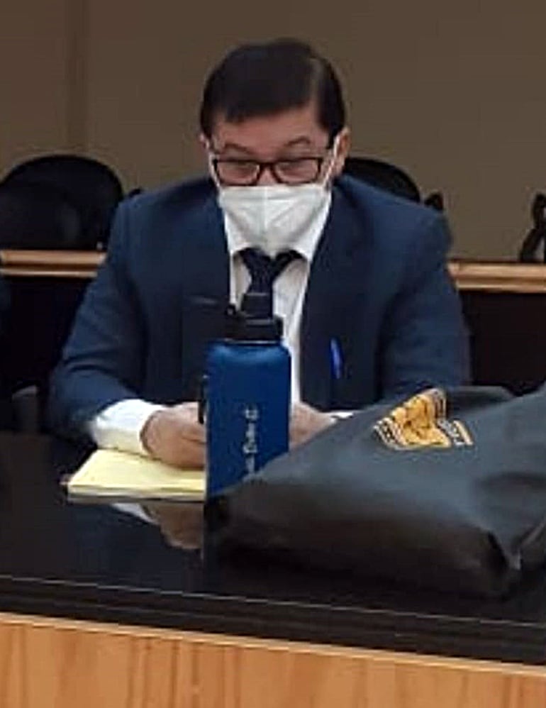 El fiscal Julio César Ortiz.