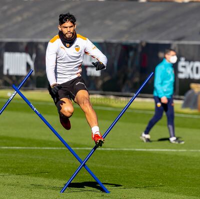 Omar Alderete, 25 años, zaguero paraguayo que se destaca en el equipo de Valencia.
