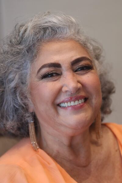 La cantante argentina, Amanda Miguel, posa para fotos hoy durante una entrevista para Efe en Ciudad de México (México).