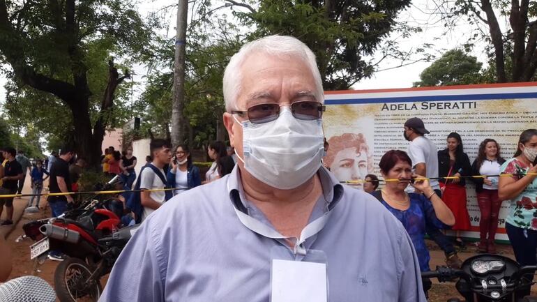 Víctor Ramírez, apoderado distrital ANR.
