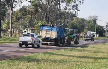 El camión fue incautado, pues era utilizado para el contrabando de combustible.