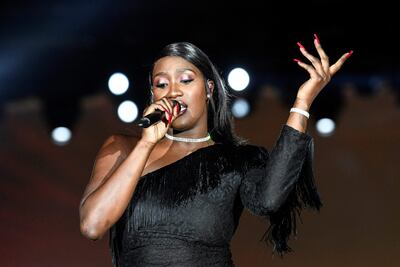 La cantante Aya Danioko, conocida como Aya Nakamura.