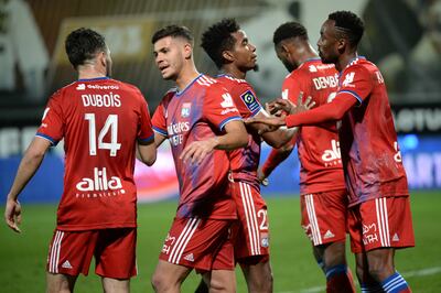 Lyon ganó y está en el podio del campeonato de Francia.