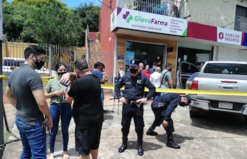 Intento de asalto en Caacupé.