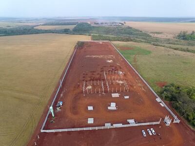 La construcción de la fábrica de fertilizantes culminará el próximo año, según la proyección de los inversionistas.