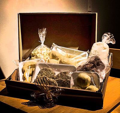 Tembi’u Box presenta el “Box Tuichaite” con variedad de comidas típicas, en una original presentación.