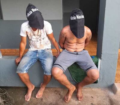 Los indigentes fueron detenidos en la seccional colorada.