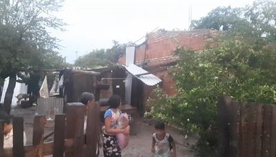 Temporal afectó al departamento de  San Pedro