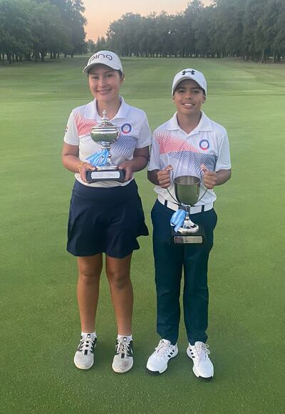 Mendoza y Rodríguez, campeones del Nacional Júnior argentino.