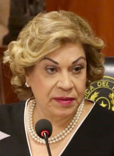 Gladys Bareiro de Módica.