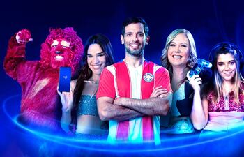 Parte de las figuras que forman parte de la nueva campaña de Tigo.