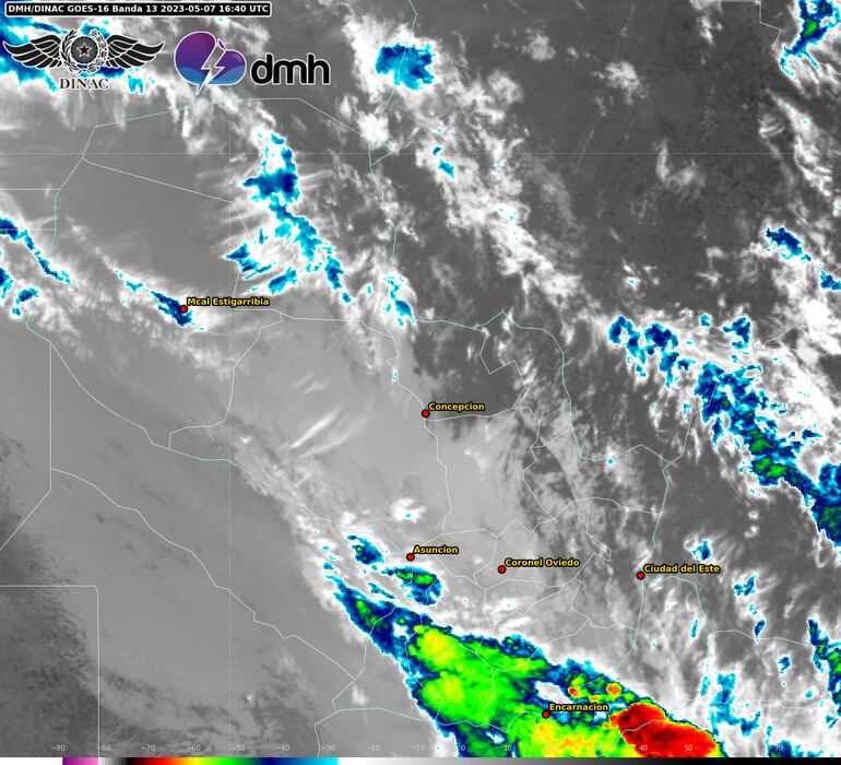 Núcleos de tormenta.
