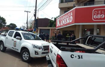 Detuvieron a un hombre que asaltó una farmacia en Luque.