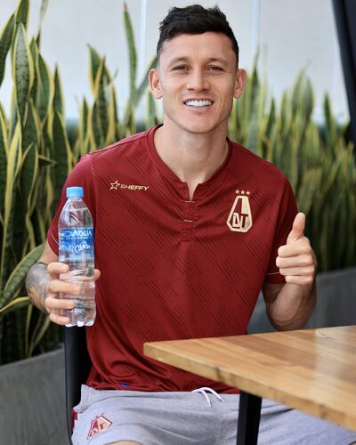 Gustavo Adrián Ramírez Rojas (32 años), delantero paraguayo de Deportes Tolima.