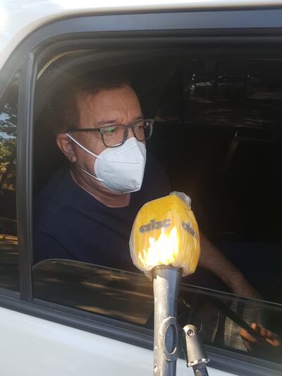 Nicanor Duarte Frutos, director de la EBY, lado paraguayo.