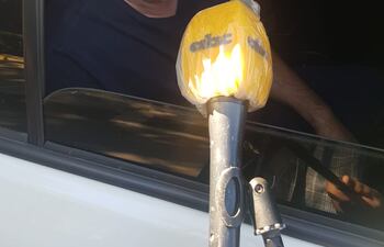 Nicanor Duarte Frutos, director de la EBY, lado paraguayo.