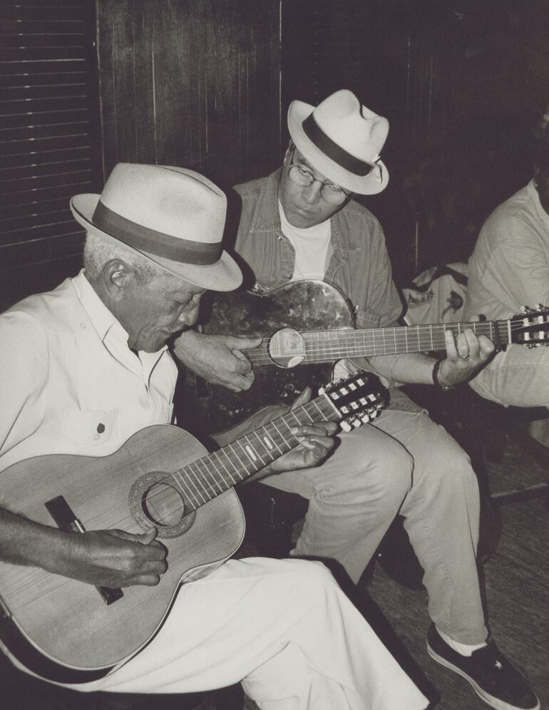 Compay Segundo y Ry Cooder.