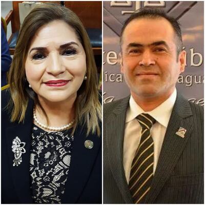 La jueza Delsy Cardozo Ramos y el exfiscal Hugo Vázquez Figueredo, ambos fueron colegas de trabajo en la Universidad Nacional del Este.