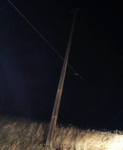 El hombre recibió la mortal descarga eléctrica cuando manipulaba la línea monofásica de la ANDE.