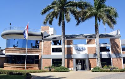 Local de la Compañía Luz y Fuerza (CLYFSA) en Villarrica.