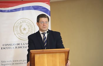 Pablo Villalba Bernié, postulante a Ministro de la Corte Suprema de Justicia.