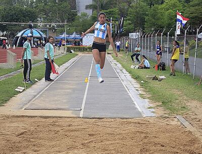 Ana Paula Argüello, del Deportivo San José, es una de las atletas más destacadas desde el regreso. Foto: archivo.