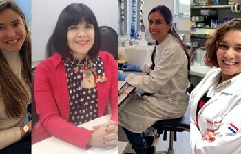 Científicas paraguayas destacadas en el mundo.