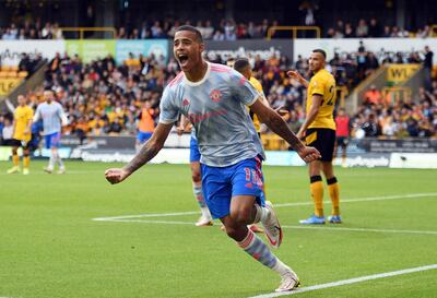 Mason Greenwood le dio el triunfo al Manchester United.