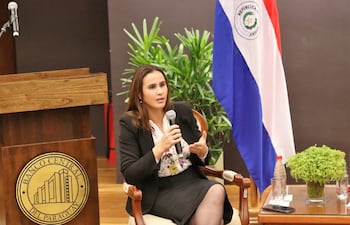 Carmen Pereira, viceministra de la Secretaría de Prevención de Lavado de Dinero o Bienes (Seprelad).